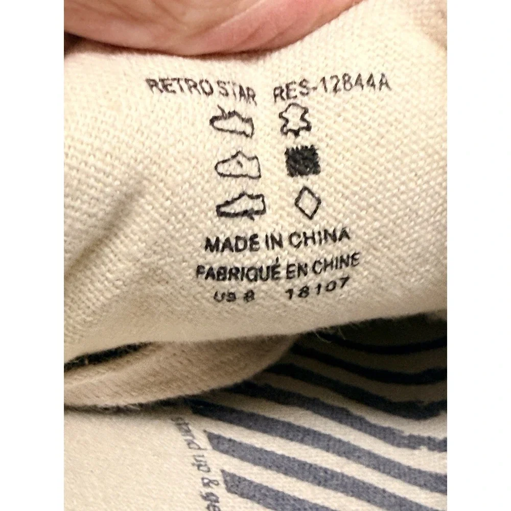 Taos Retro Star Sneakers Women Size 7.5 Blue Suede Lace Up Shoes - Picture 5 of 6